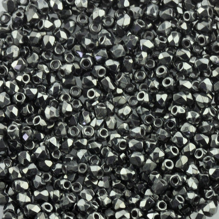 czech glass faceted true2 2mm faceted glass beads