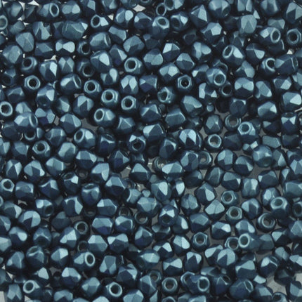 2mm czech glass faceted glass beads true twos