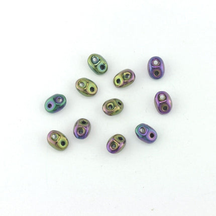 Superduo Beads Iridescent Purple