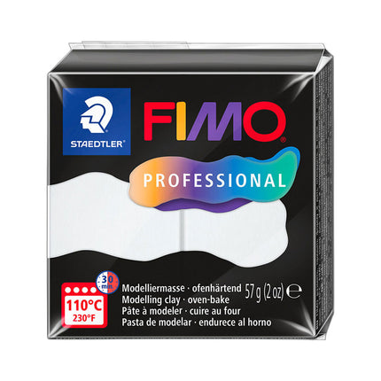 Fimo Professional White Polymer Clay 57g
