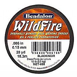 Wildfire 0.15mm Black 20yd (18.3 metres)