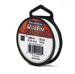 Wildfire 0.15mm White 20yd (18.3 metres)