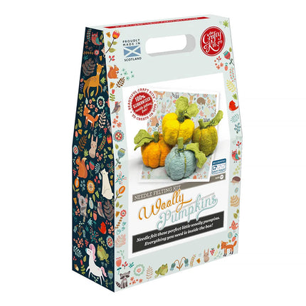 The Crafty Kit Co Pumpkins Needle Felt Kit