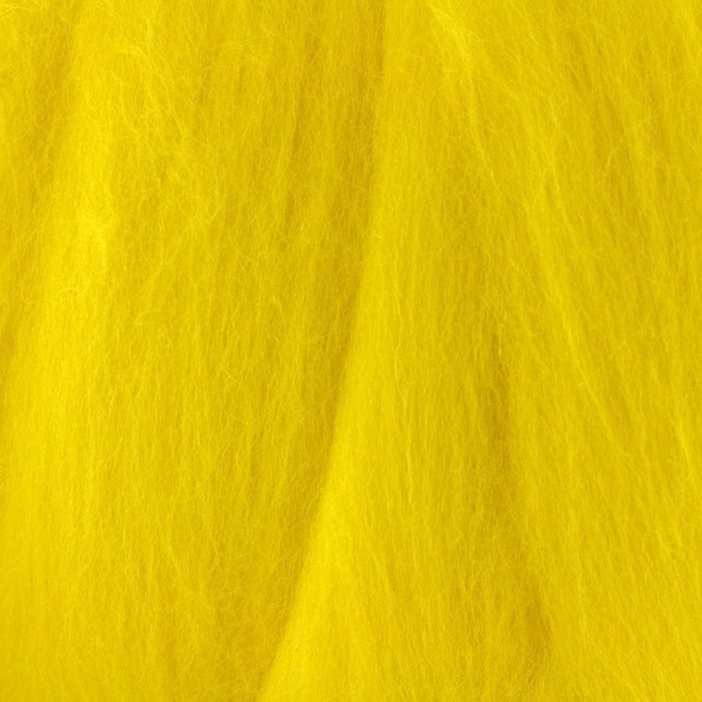 Yellow 20g Felt Merino Roving
