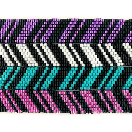 Zebra Peyote Stitch Bracelet Kits